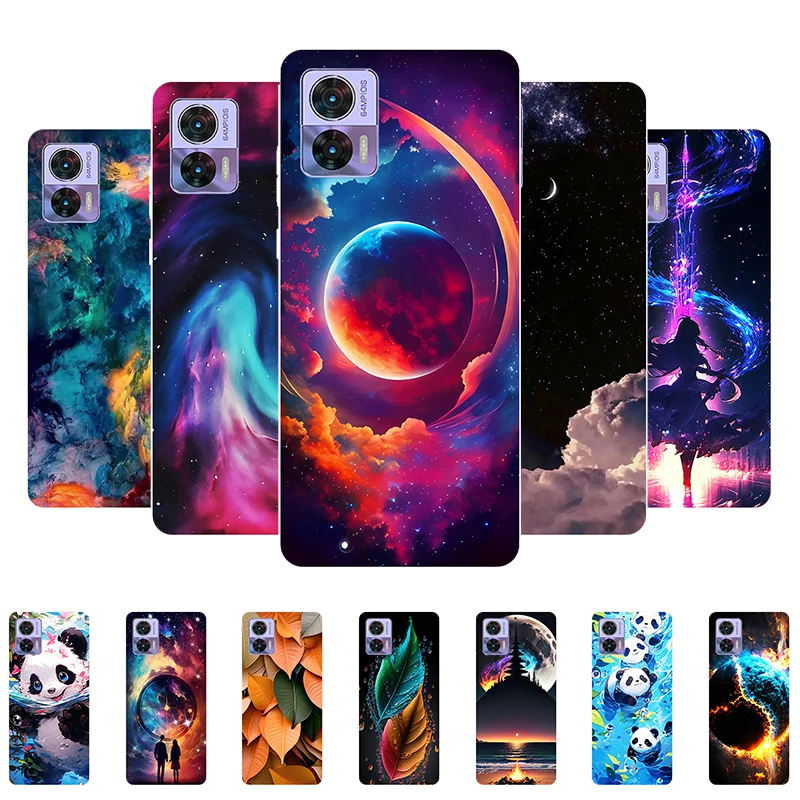 Per Motorola Edge 30 Neo Case Lovely Cover Moto Edge 30 Neo Case Panda Wolf Cover Posteriore In Silicone Morbido Per Edge30 Neo Phone Case