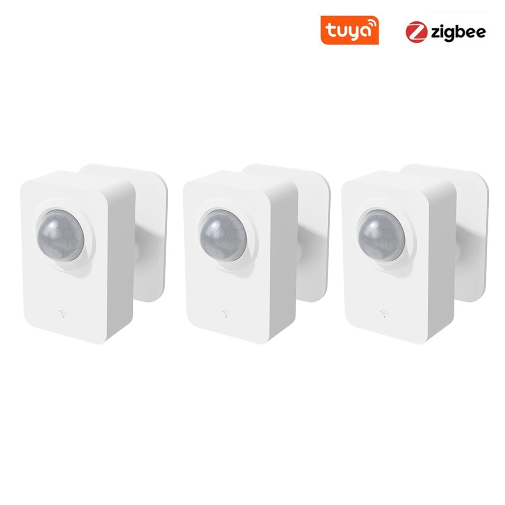 Tuya ZigBee PIR Motion Sensor Infrared Detector Smart life APP Control Home Security USB Power Work With Alexa Google Home 