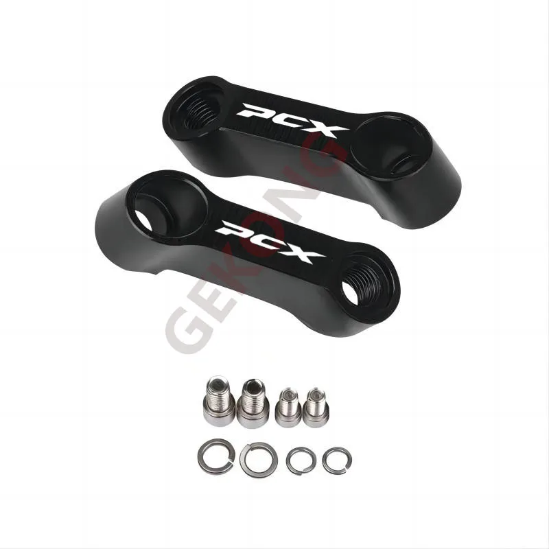익스텐션 라이저 확장 어댑터, 백미러 확장, 혼다 PCX125 PCX 125 PCX150 PCX 150 PCX160 PCX 160 오토바이