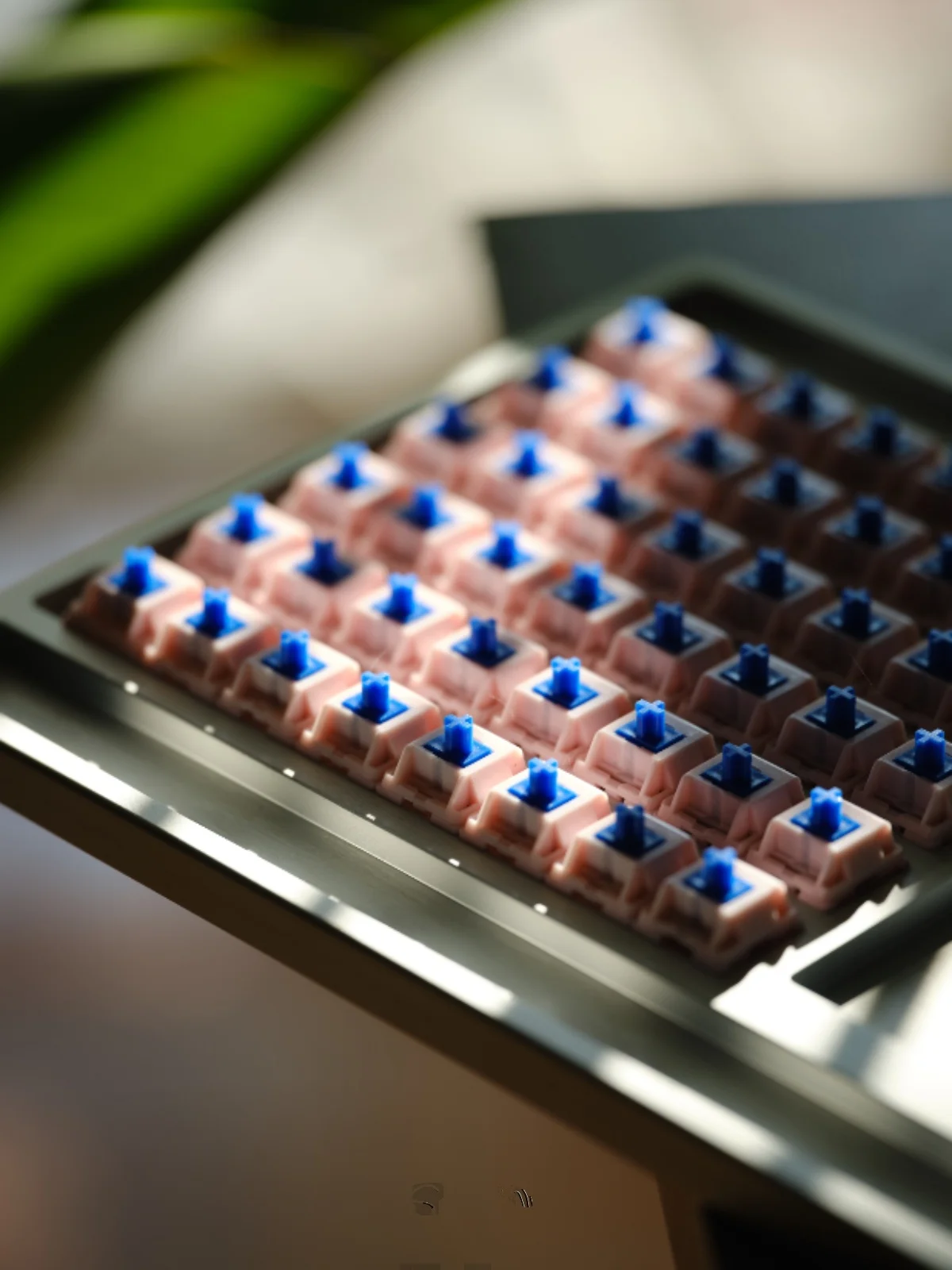Keebox-switches Teclado Mecânico Little Emo Hifi Rock Sounding Teclado Linear - Imagem 2