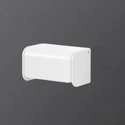 Wall-Mounted Toothbrush and Toothpaste Organizer - Punch-Free Bathroom Storage Accessory (S)