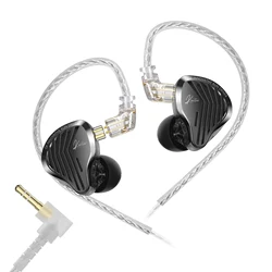 Dynamic Drive Heavy Bass Metal Sports Earbuds with Detachable Design (3..5mm No Mic)
