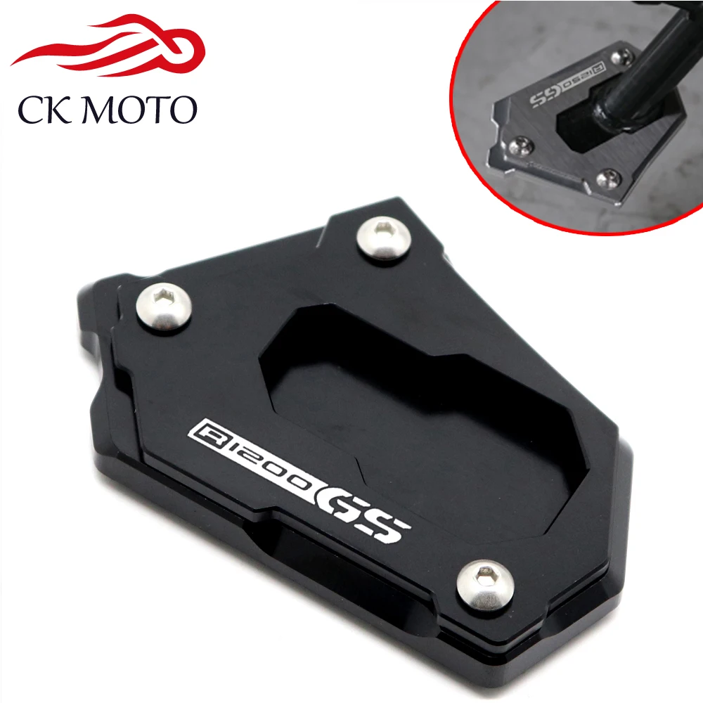 

For BMW R1200GS LC GSA R 1200 ADV R1200 GS Adventure 2013-2202 CNC Kickstand Foot Side Stand Extension Pad Support Plate Enlarge