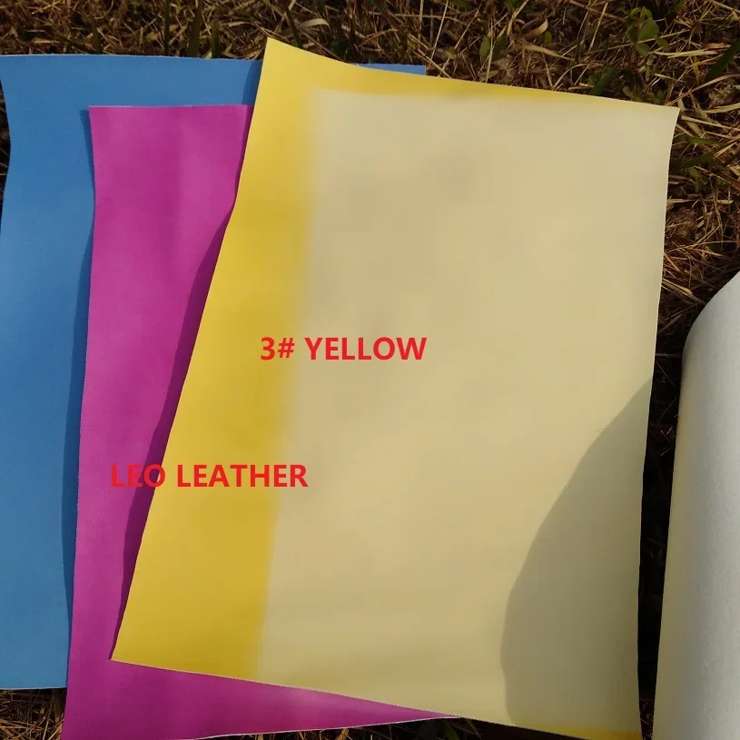 1 PCS A4 SIZE (21x29cm) Light Reactive Fabric Leather PU Leather UV Leather color change for DIY Sewing H28 leather fabric