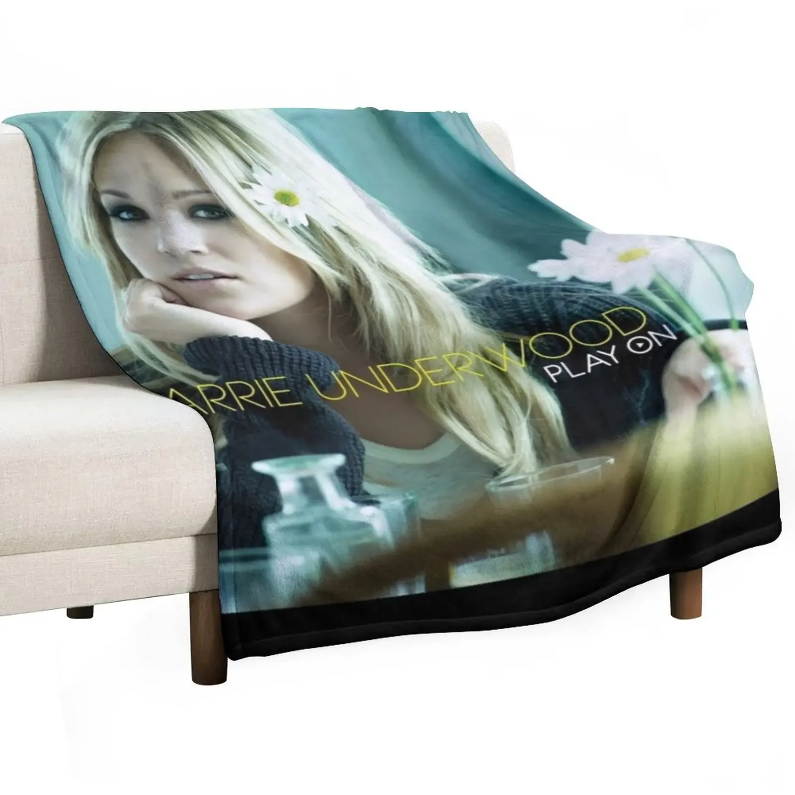 Carrie Underwood Gioca Su Coperte Coperte Per Coperte Vintage Per Bambini