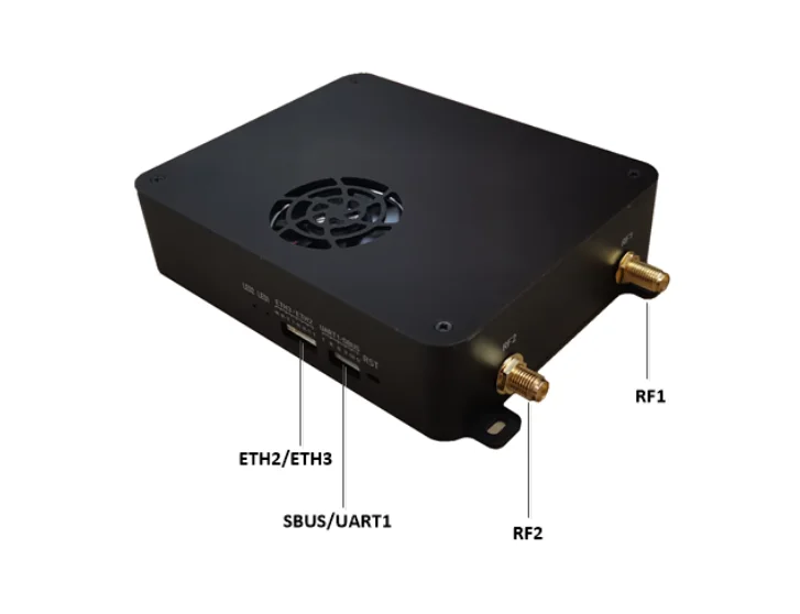 UAV Wirelesss Radio Transceiver Long Range Video Data Link Telemetry Hopping Frequency Communication Remote Controller for Drone