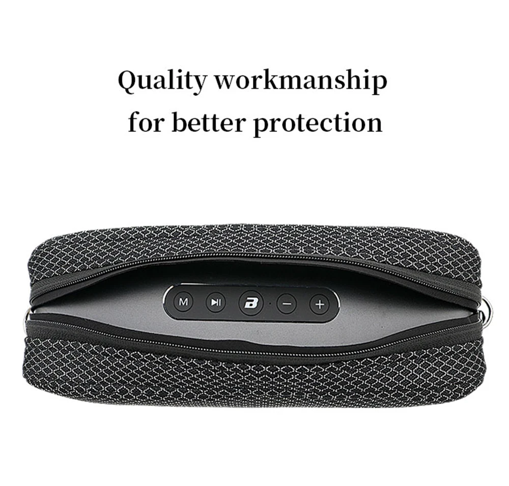 Portable Translucency Bag for BOGASING S8 Pro Max Bluetooth Speaker Sound Permeable Bags Outdoors Travel Carrying Case