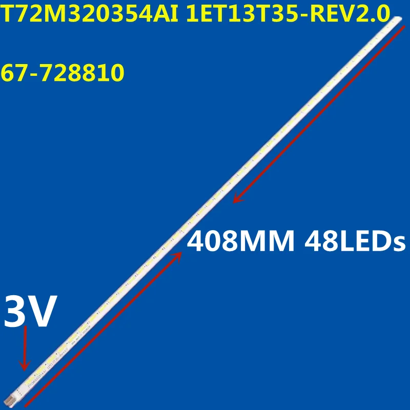 LED podsvícení svléknout se T72M320354AI 1ET13T35-REV2.0 67-728810 pro L32F1510B L32F1550B L32F1570B L32F1590B L32F2570B L32F2590B