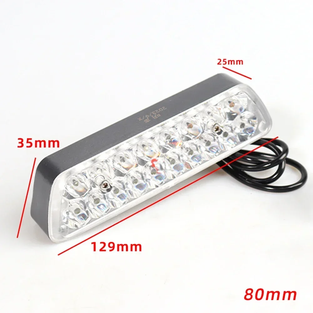 Bicycle Components 1pcs Bike Light Electric Bicycle Headlight Parts 12-85V E-Bike 129x35x25mm 80cm Long Practical