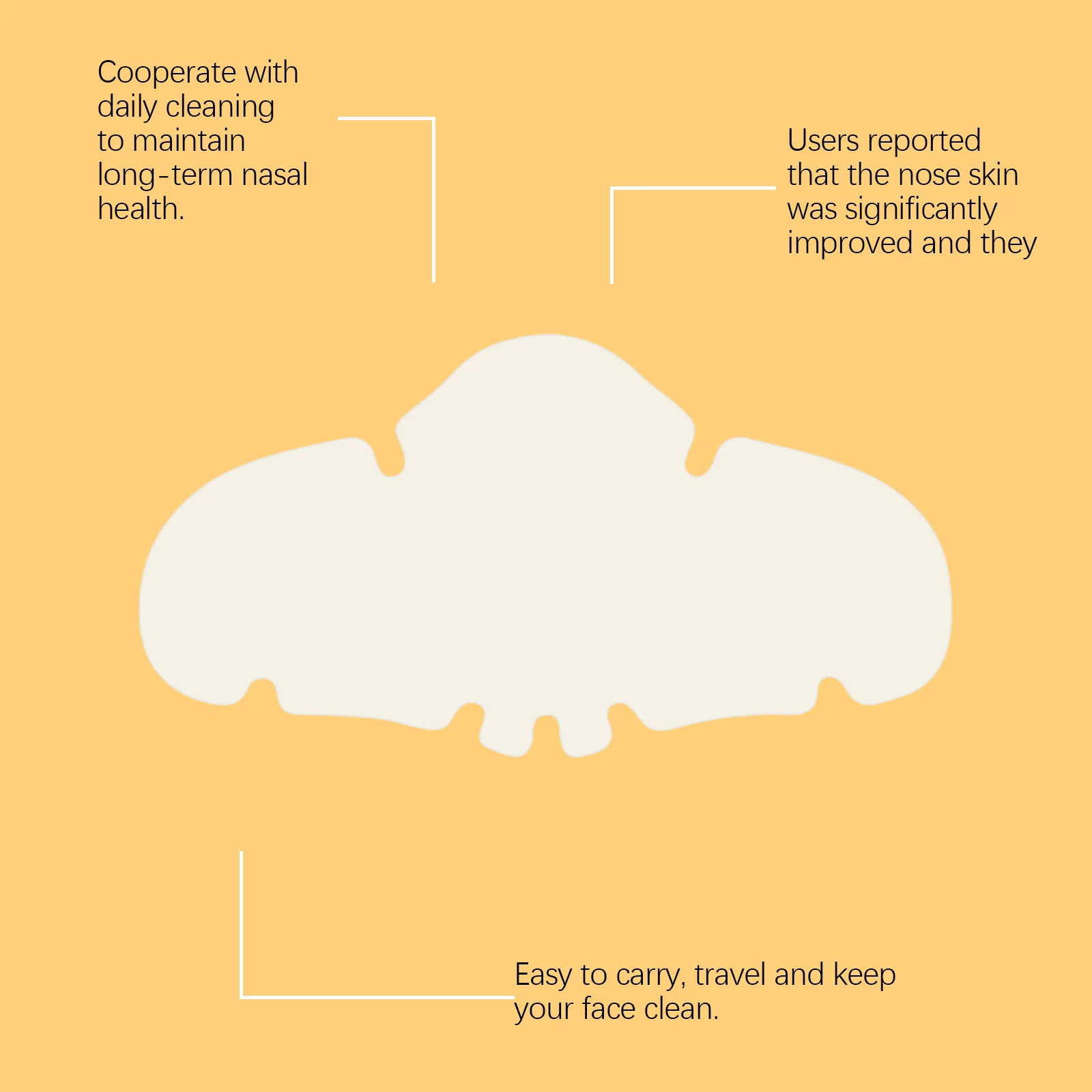 Poriënreinigingspatch Neussticker Diepe reiniging T-zonestrips Mee-eters verwijderaar Olie-controlerende moisturizer Neusreiniging Verzorgingsmasker_voghion.com