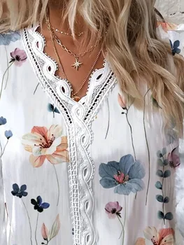 2025 omen Red Striped Women's Blouses Fashion Solid V-neck Casual Long Sleeve Tops Elegant Office Shirts Female Slim Blusas 2