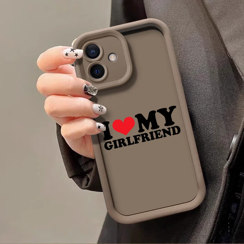 Romantic Couple Phone Case - Shockproof Soft Silicone Cover