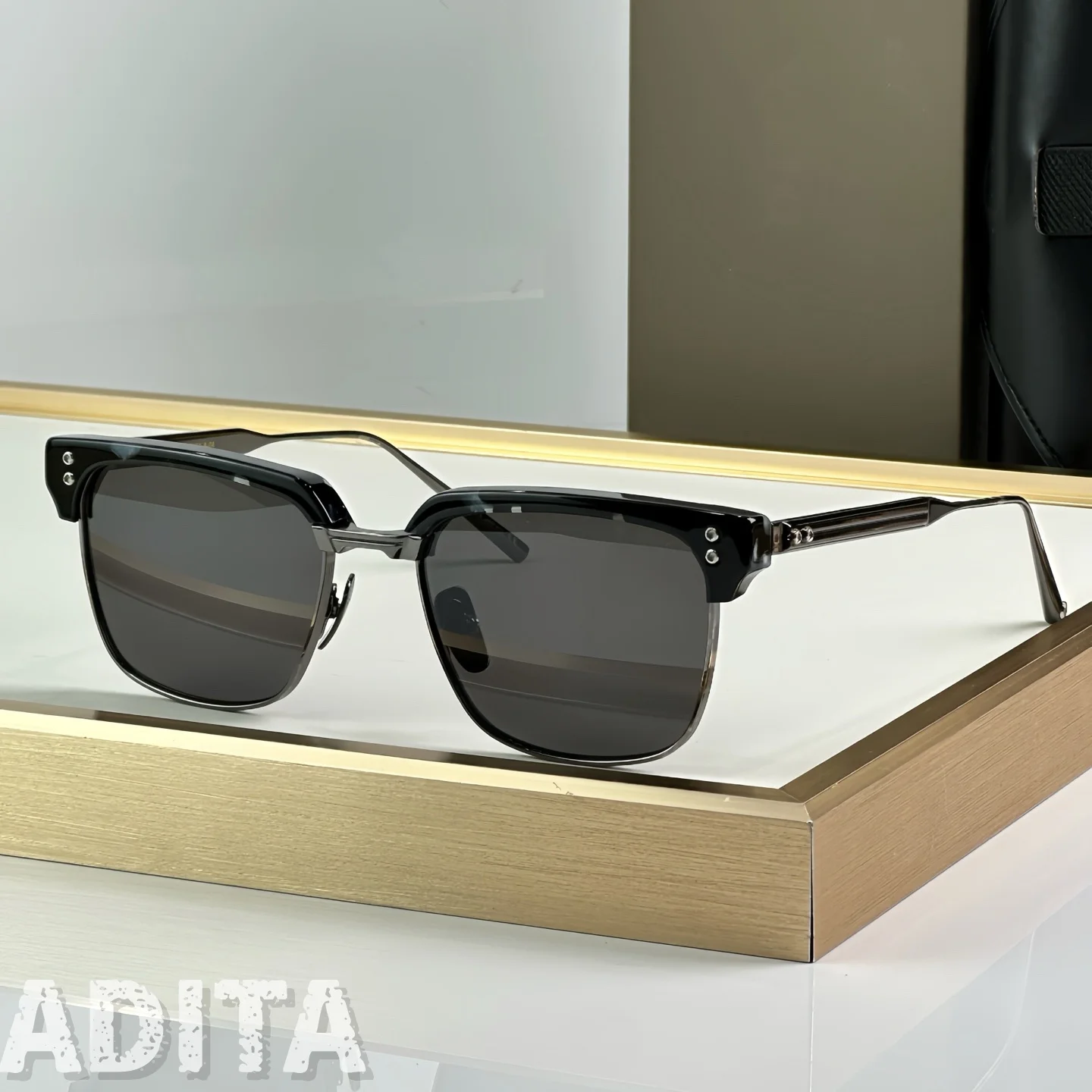 ADITA FIRAZ DTS431 Hochwertige Sonnenbrille für Männer und Frauen Luxusmarke Designer Mode Sonnenbrille UV400 Mit Box