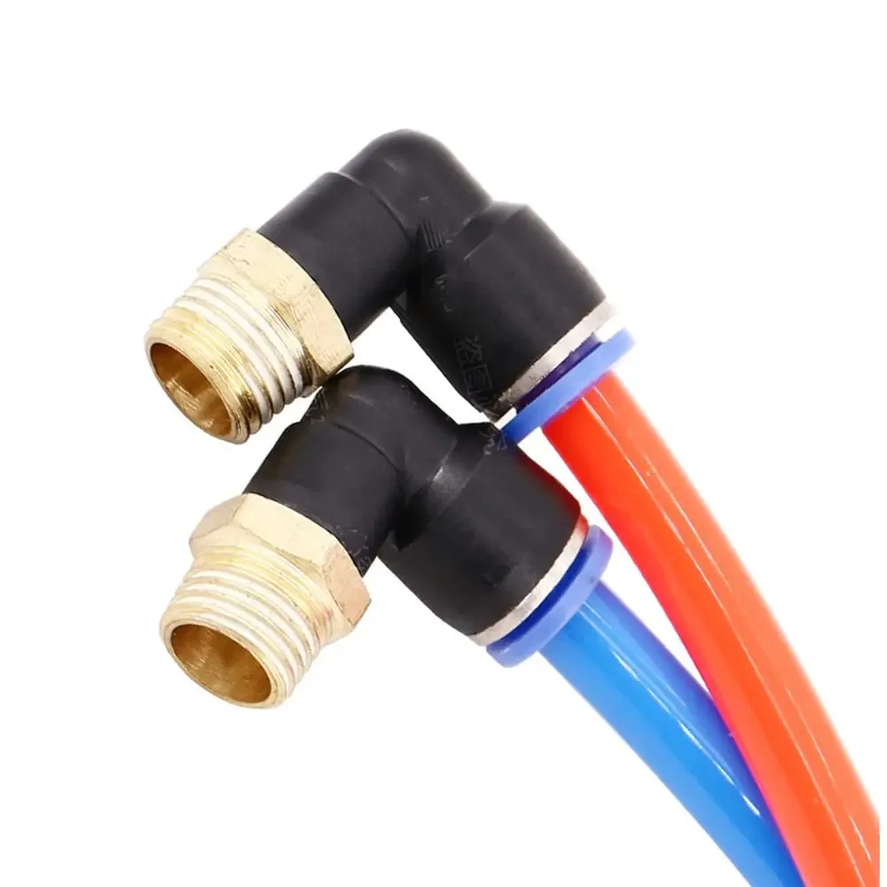 Pneumatic Air Connector PL 4 6 8 10 12mm Thread 1/8 1/4