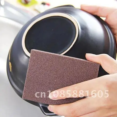 

Nano Magic Sponge Rust Remover Brush Pot Dish Cleaning Emery Descaling Clean Rub Pots Kitchen Tools Gadgets Accessories