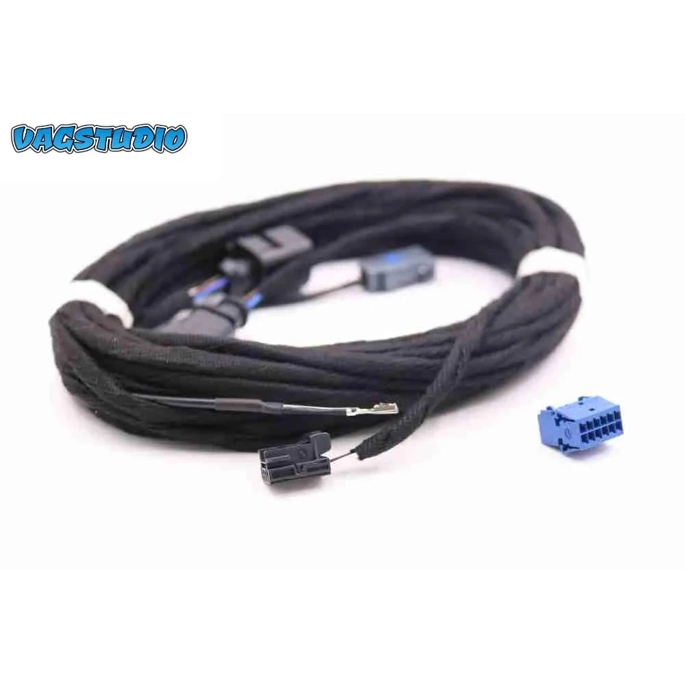 

OEM Rear View Camera Reversing Logo Camera Cable Wire Harness For VW Golf 7 MK7 VII Passat B8 T-ROC POLO