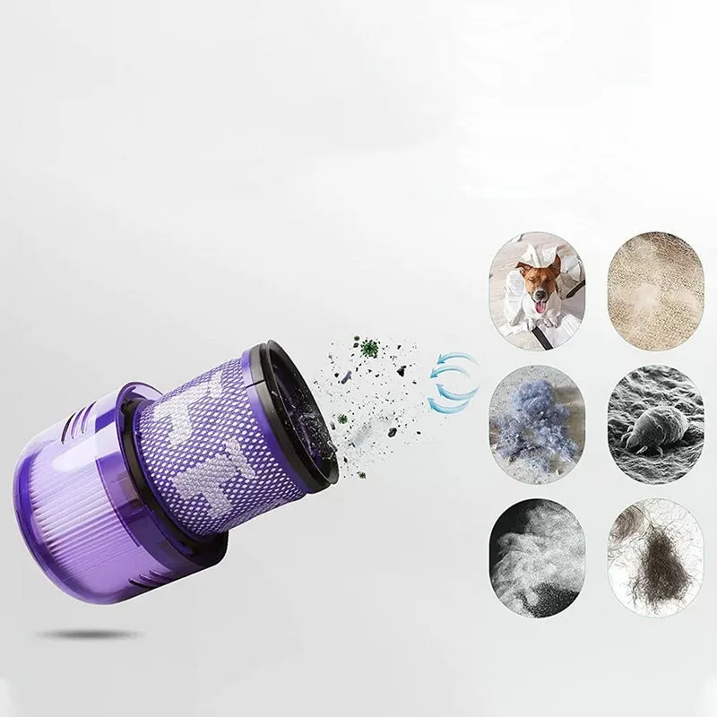 Рисунок 3 - Запчасти для аккумуляторного пылесоса Dyson V12