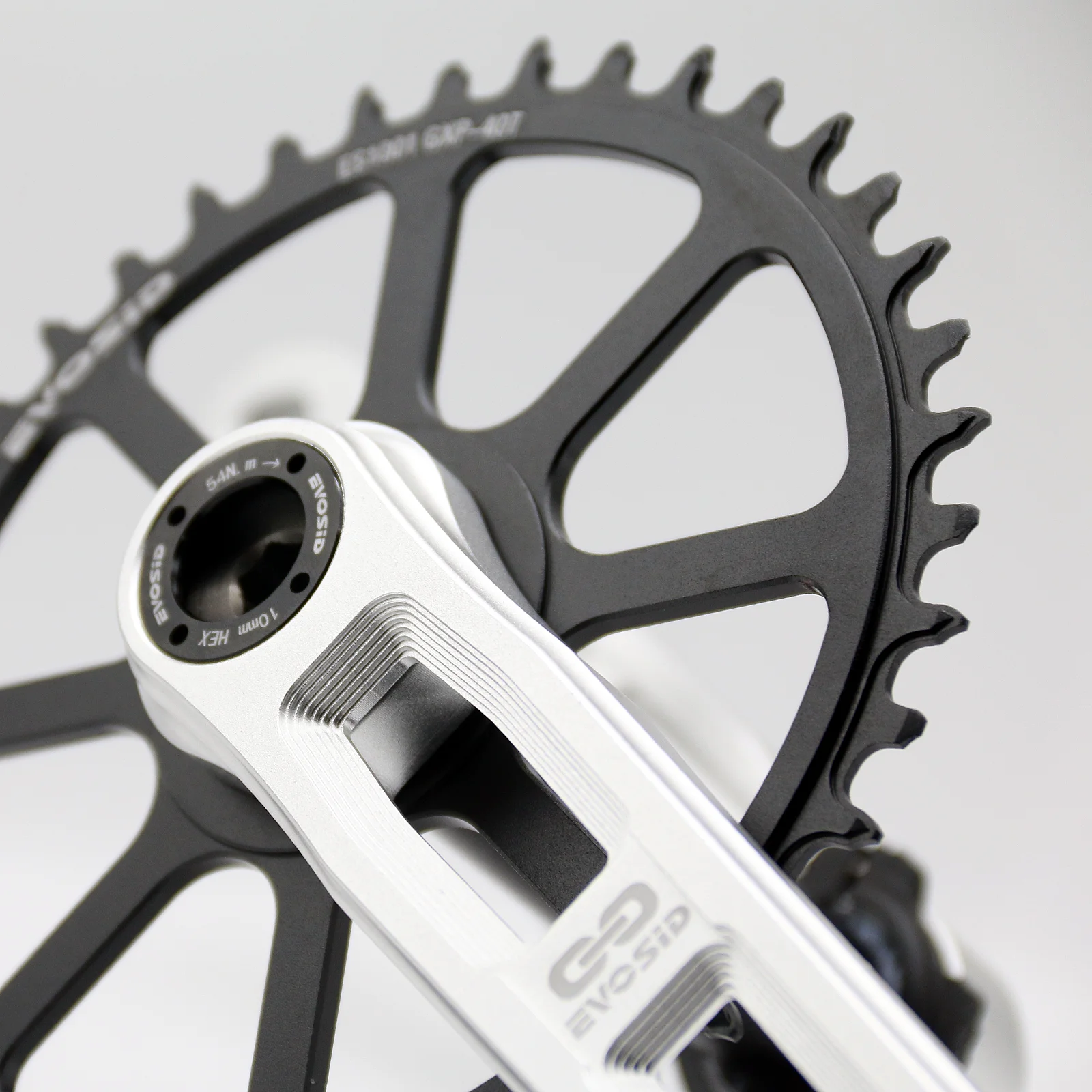 EVOSID Road Bike Crankset 160mm Hollow Crank Chainring - Image 4