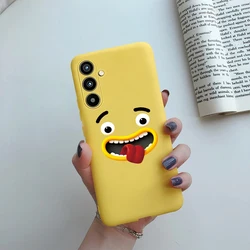 Silicone Cat Design TPU Protective Soft Phone Case Cover - A24 (Yellow)