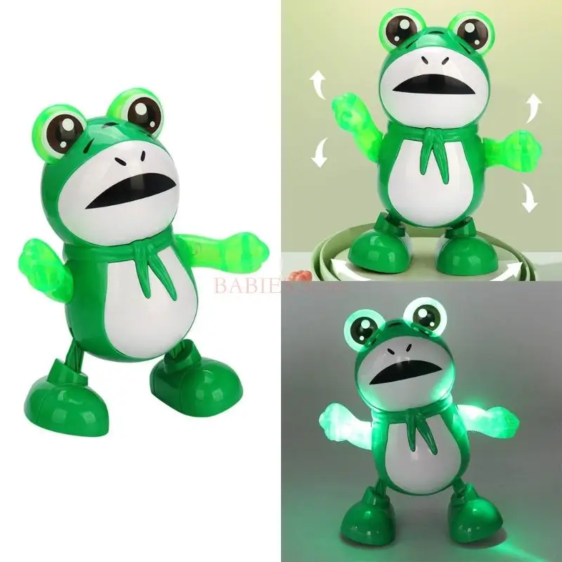 

Cartoon Swing Arm Electronic Walking Dancing Toy Children Interactive Educational Infant Swing Walking Crawling Toy