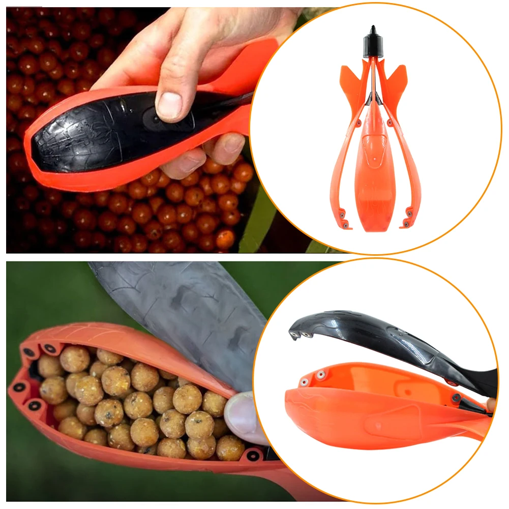 Mangeoire à Ressort Pour Pêche à La Carpe 30g – Orange Fishing
