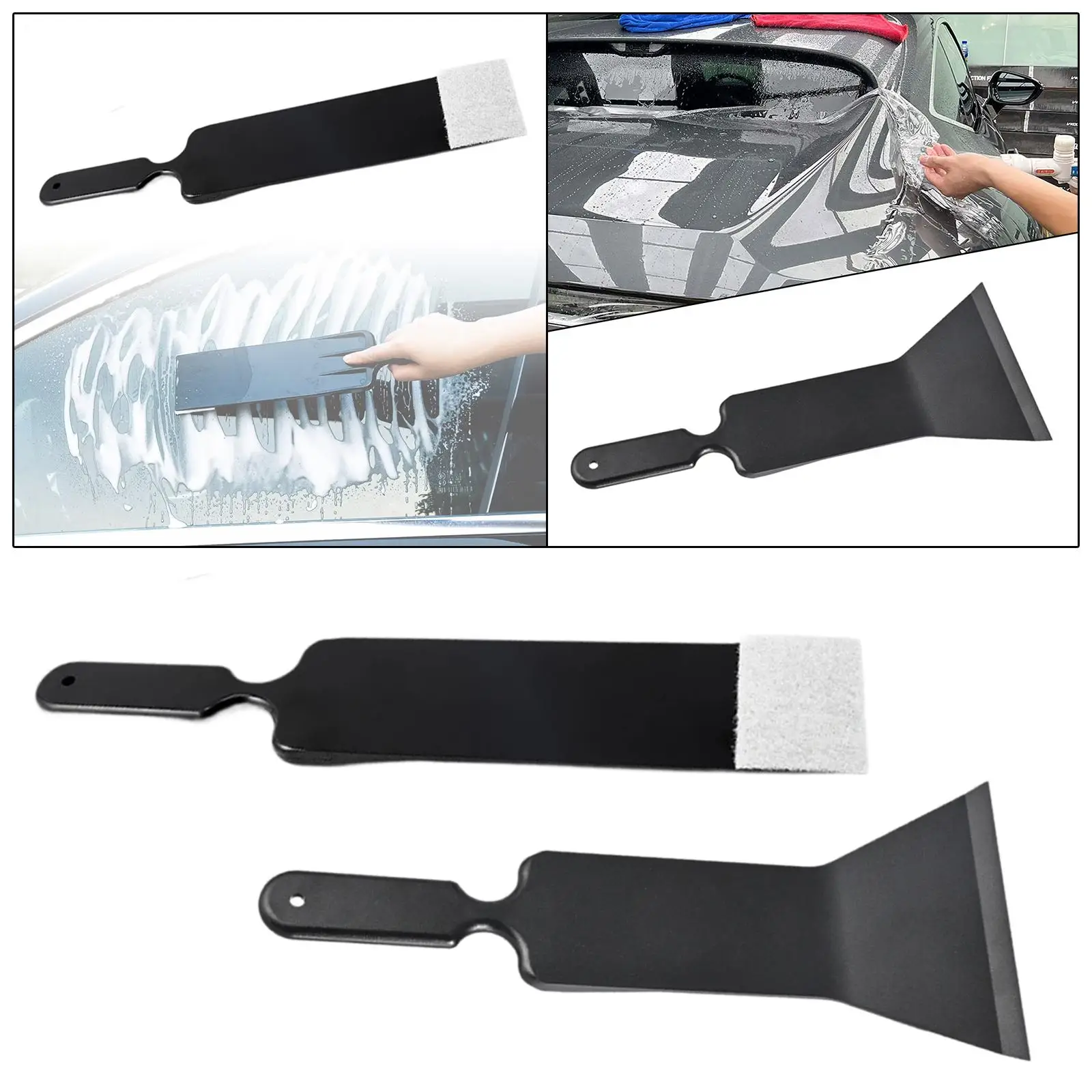 창 색조 불도저 스퀴지 경량 효율적인 전문 사용하기 쉬운 기포 제거 도구 휴대용 자동차 필름 도구