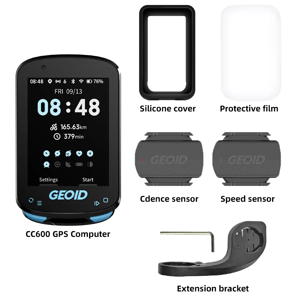 新品 猫耳&ガラスフィルム GEOID CC600 ナビ付サイクルコンピューター GEOID CC600 Smart GPS Bike Computer – geoidsports
