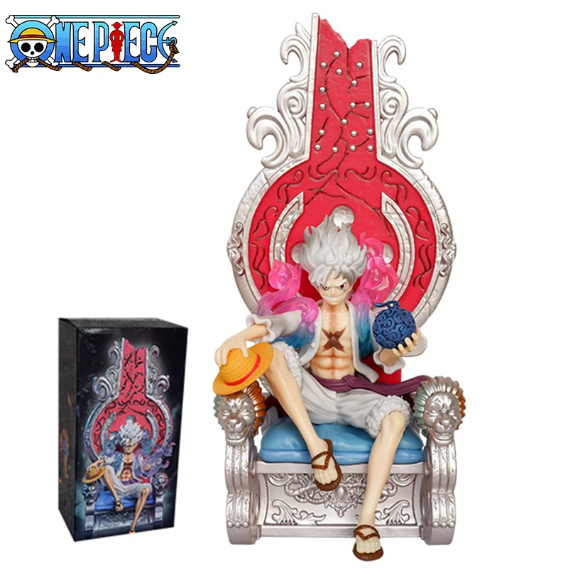 

Anime One Piece Gear 5 Nika Luffy Action Figure Luffy Figuras Manga Figurine Toys GK Statue Collection Model Gift for Children