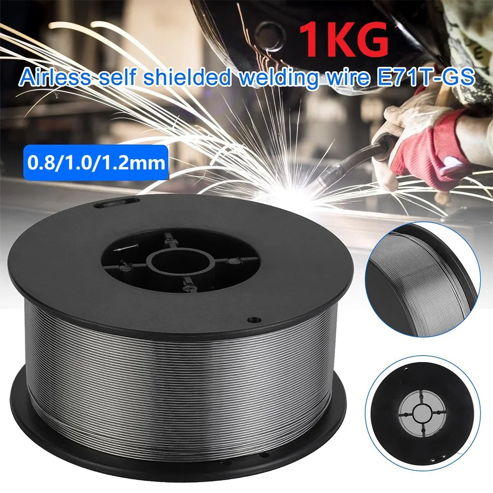 Mig Welding Wire E71tgs Gasless Flux Core Wire 0.8/1.0/1.2mm 1kg