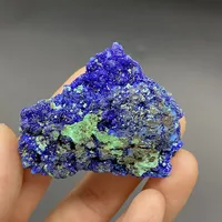 10-20g Natural Azurite Malachite Raw Stone Mineral Specimen Geode Healing Home Decoration Holiday Gift 1