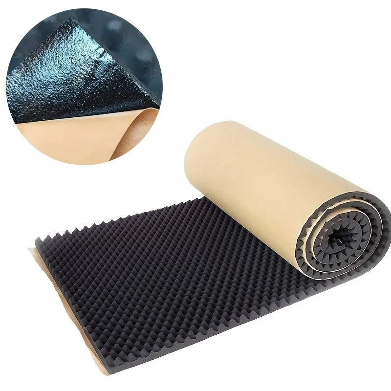 Self Adhesive Soundproofing Insulation Cotton Acoustic Insulation Material Sound Proof Car Waterproof Sound Deadening Car