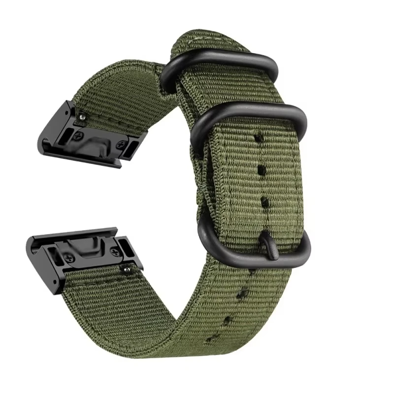 Nylon Canvas Sport Watch Strap with Tool - Multiple Width Options