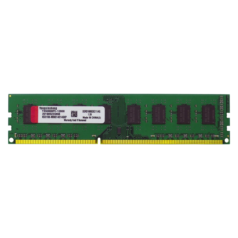 DDR3 RAM 2GB 4GB 8GB 1600MHZ desktop computer PC3 12800U universal memory