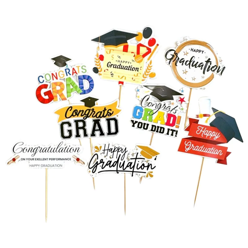 

5 шт./партия, декоративные топперы для торта