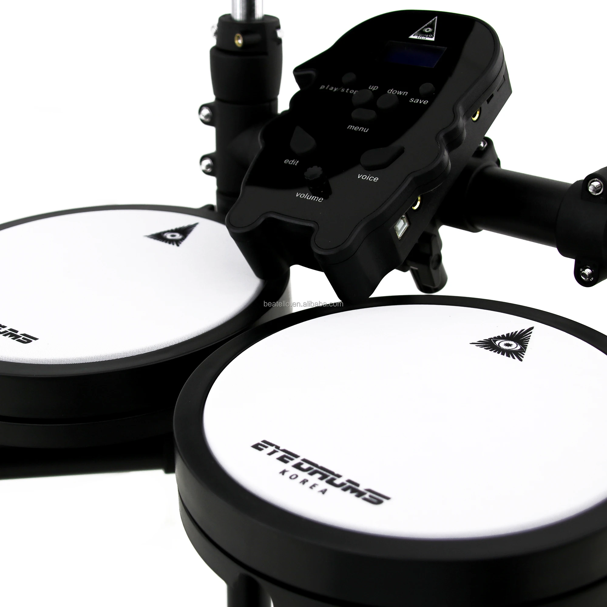 EYE E2X Percussion Instruments Musical Electric Drum Set Professional Pad Electronic Electric Drum Pad Kit Set Full