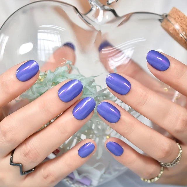 Digital Lavender Nails Are The Manicure Trend That Proves Pastels Are  Ultra-Wearable