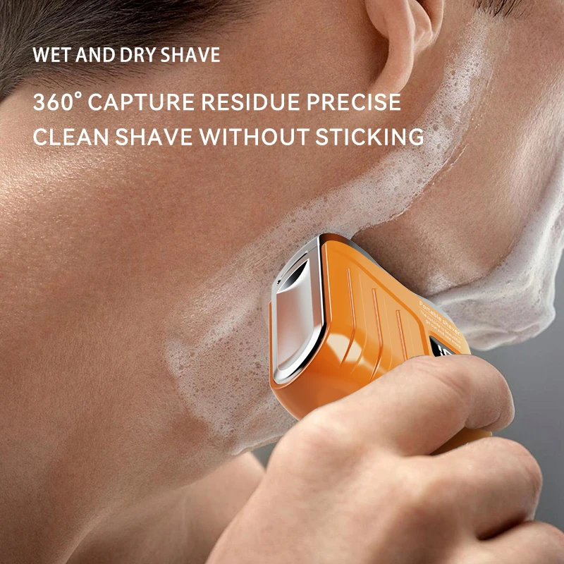 Xiaomi Electric Smart Shaver Digital Display Mini Dual Blade Rechargeable Shaver Household Car Shaver Powerful Men's Gift Shaver 2