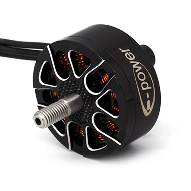 Moteur E-POWERRC X2810 1300KV installé sur un drone FPV, prêt pour le vol.