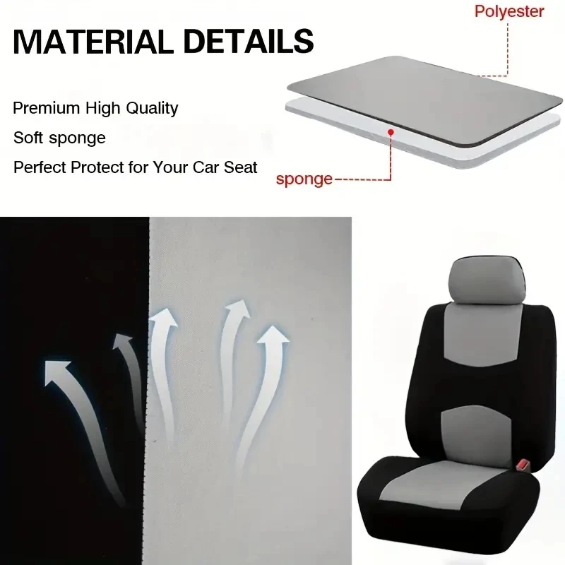 AUTO PLUS Universal Car Seat Cover 5