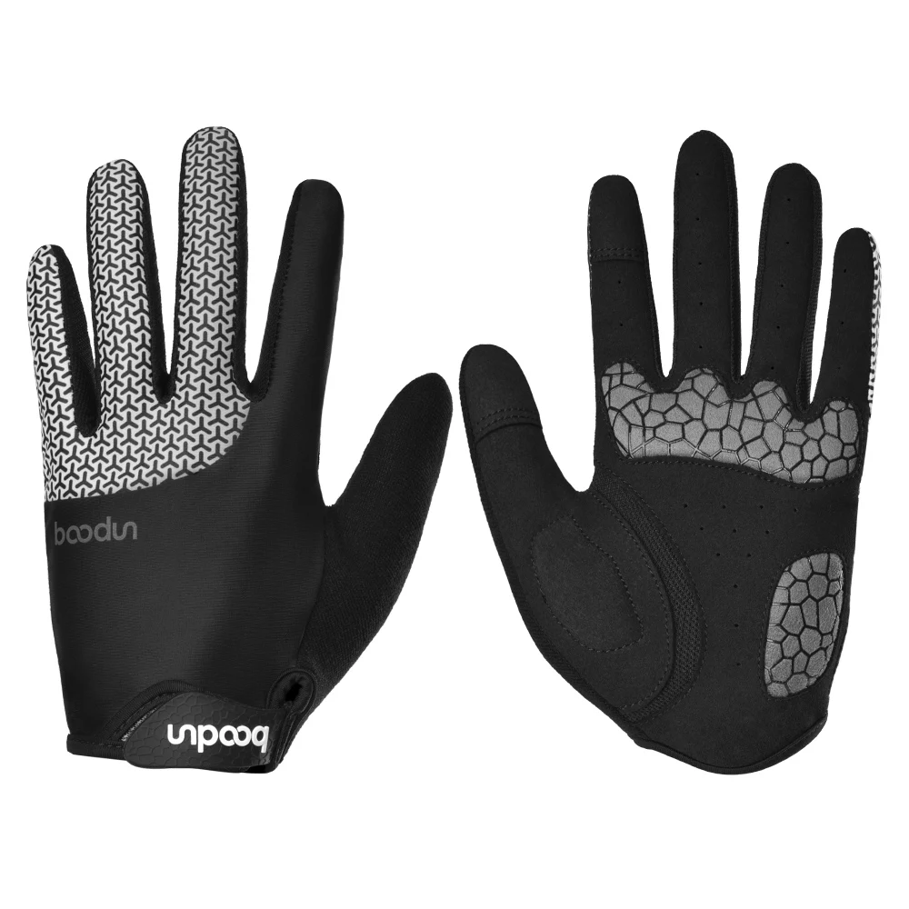 Winter cycling gloves for men and women  motorcycle sports touch screen warm waterproof windproof anti slip gloves 1380 5