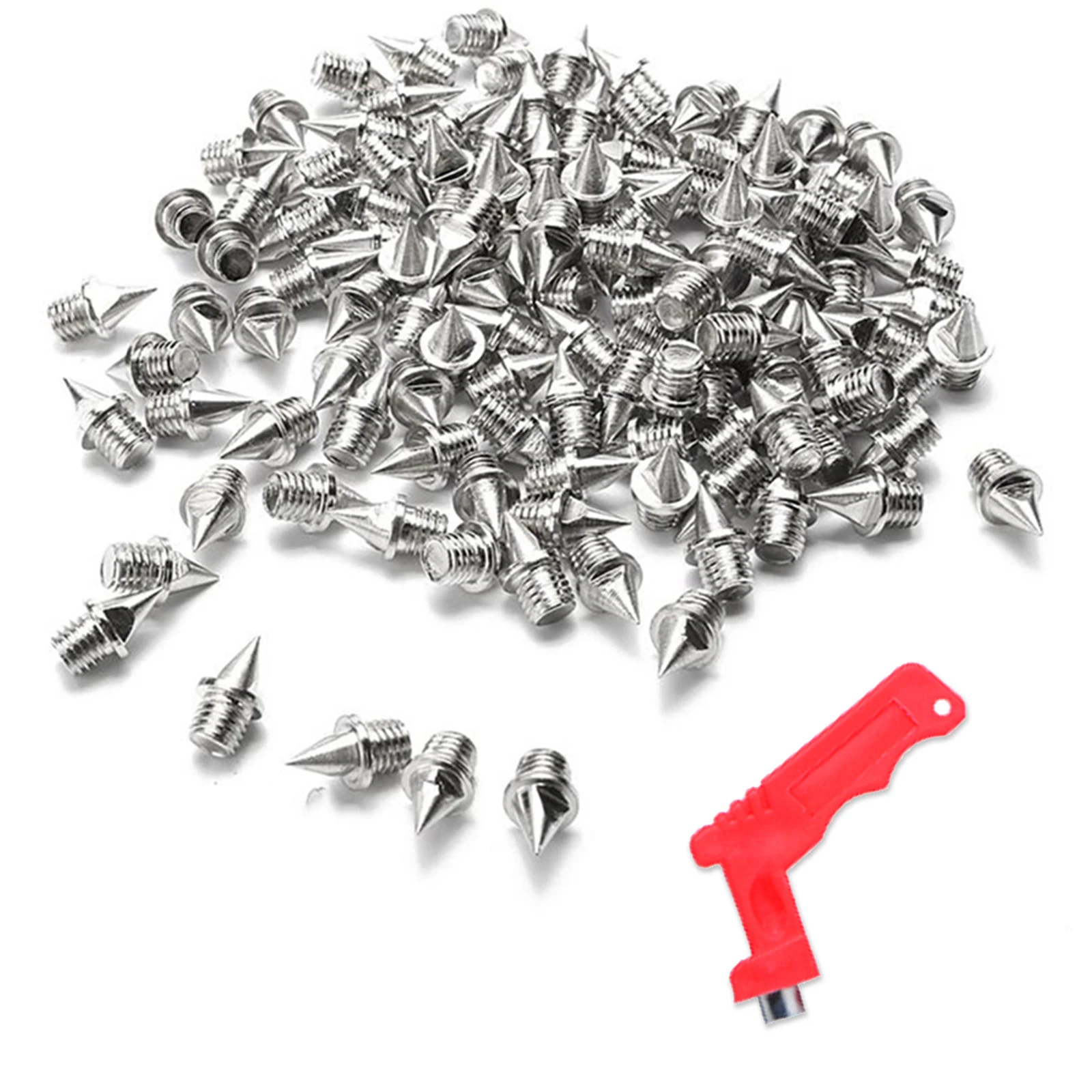 Running Spikes With Wrench Track Field Needle Steel Spikes 0.25inch Track Field Needle Competitions Cross Country Running