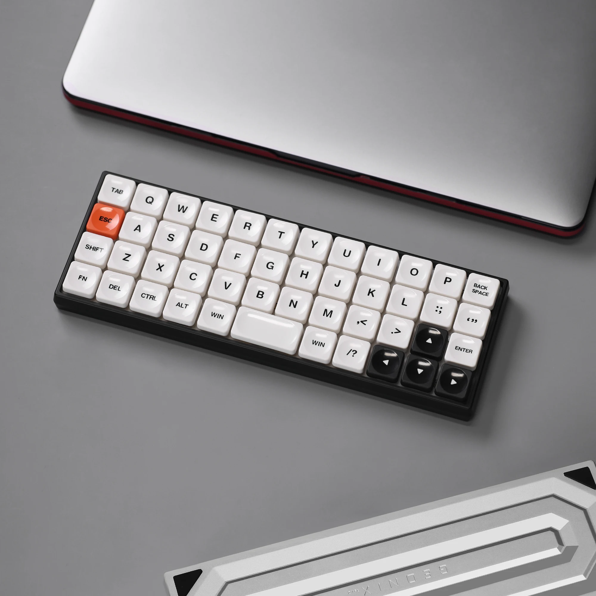 chosfox Geonix rev.2 ホワイト リニア Chosfox X Masro | Geonix48