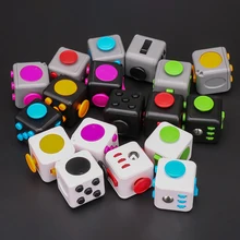 

New Decompression Dice Autism Adhd Anxiety Relieve Adult Kids Stress Relief Anti-Stress Fidget Toys Fingertip Toy for Adult