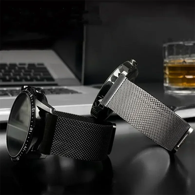 Premium Milanese Loop Watch Strap - Stainless Steel Mesh Bracelet