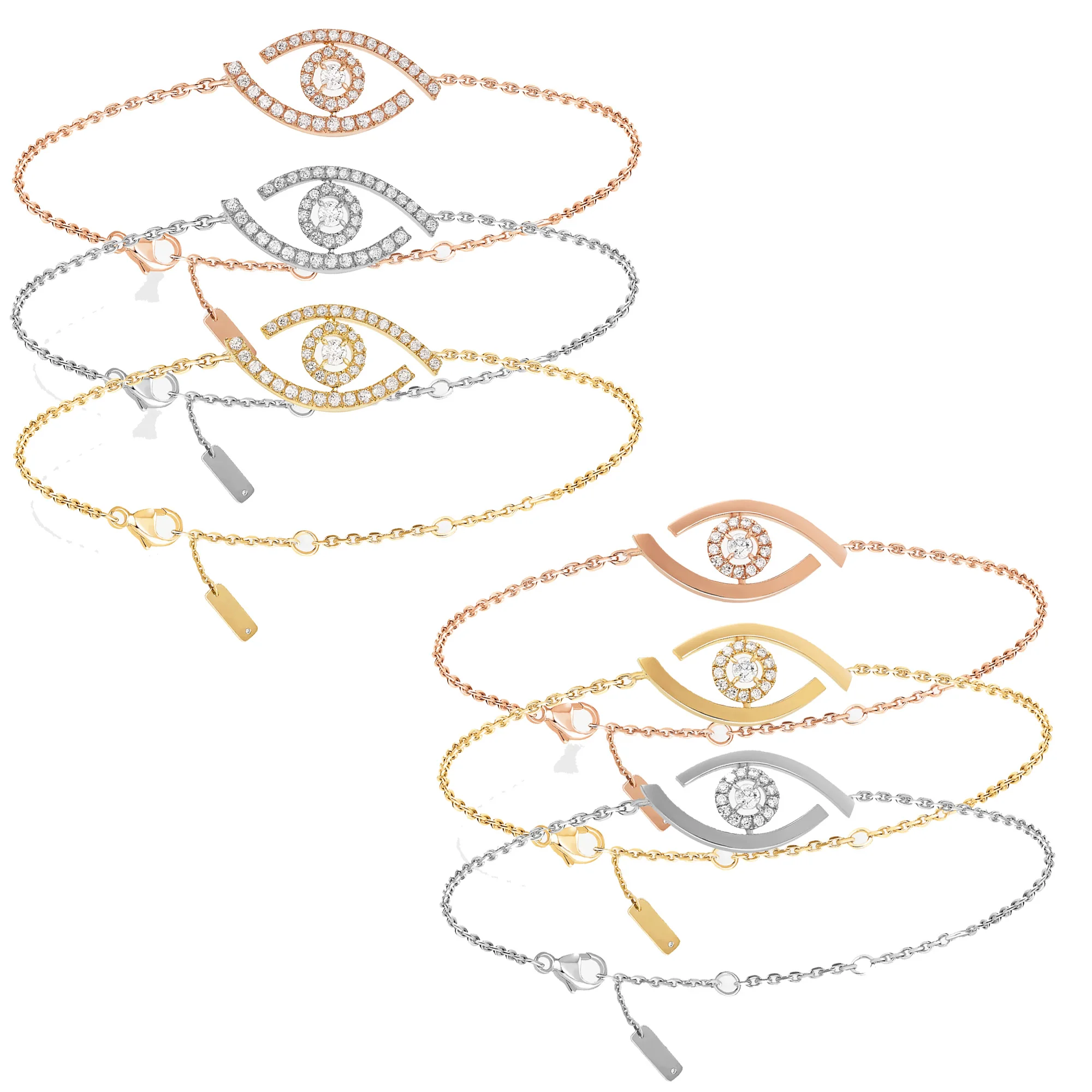 Tobillera De Plata De Ley En Capas: Pulsera De Tobillo De Doble