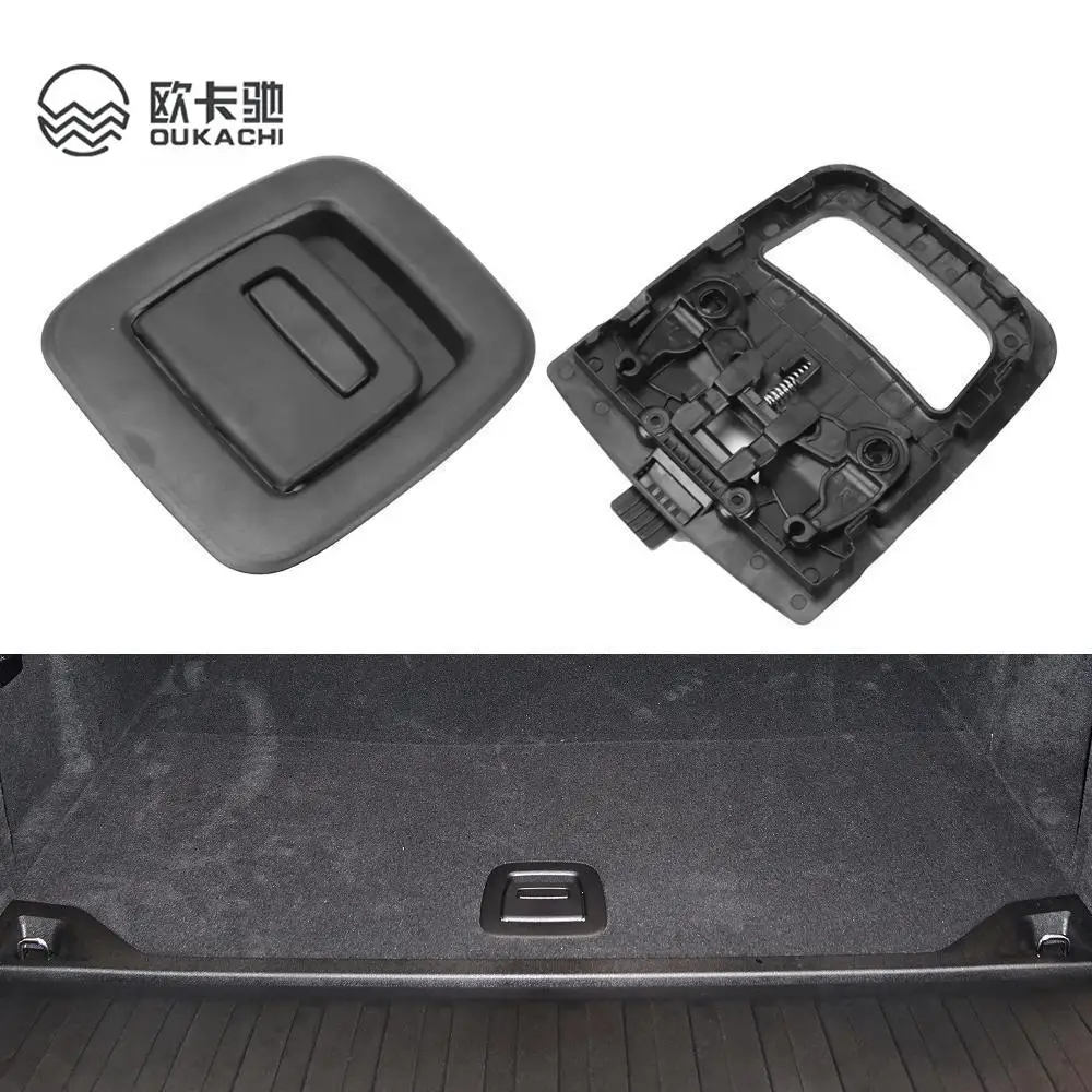 

For BMW G08 Car Trunk Tail Cover Bottom Plate Mat Floor Carpet Handle Spare Tire Cover Lock For BMW X3 Series 2017-2023