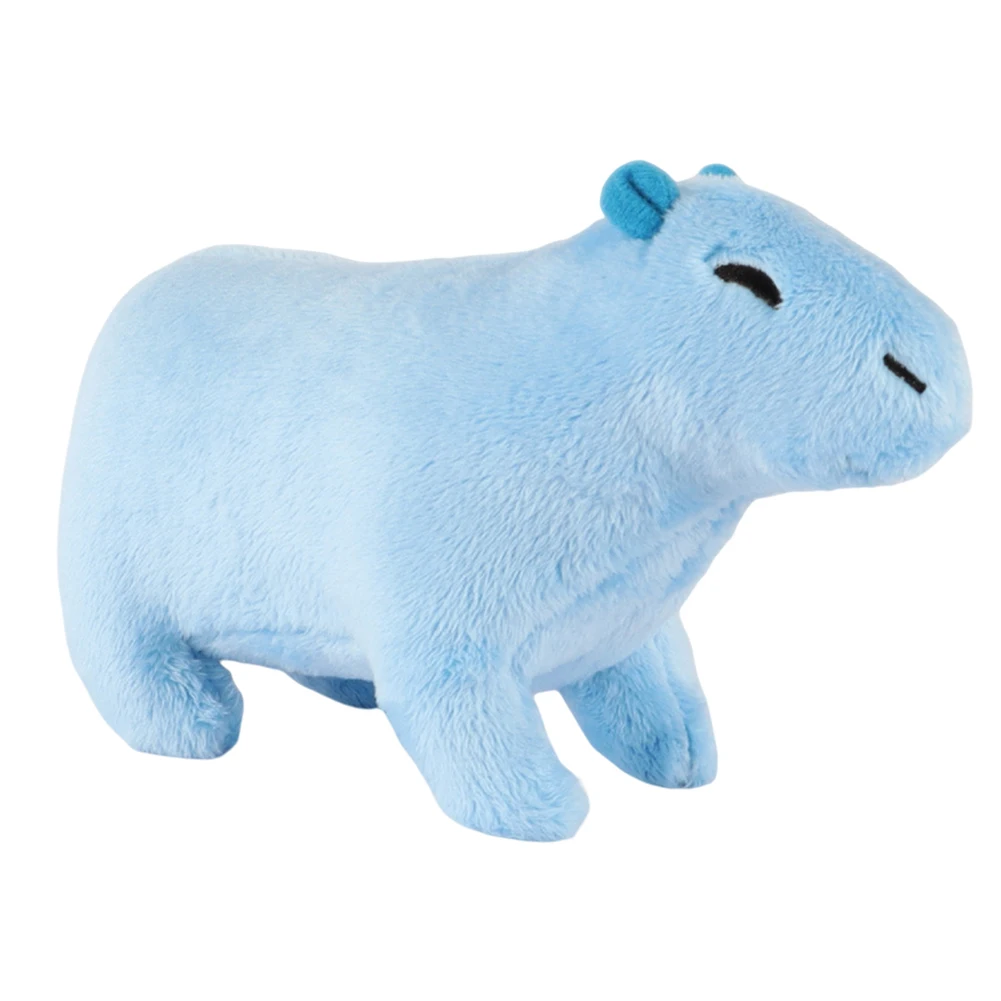 Niedliche Plüsch Capybara Figur, Plüschkissen, kuschelndes