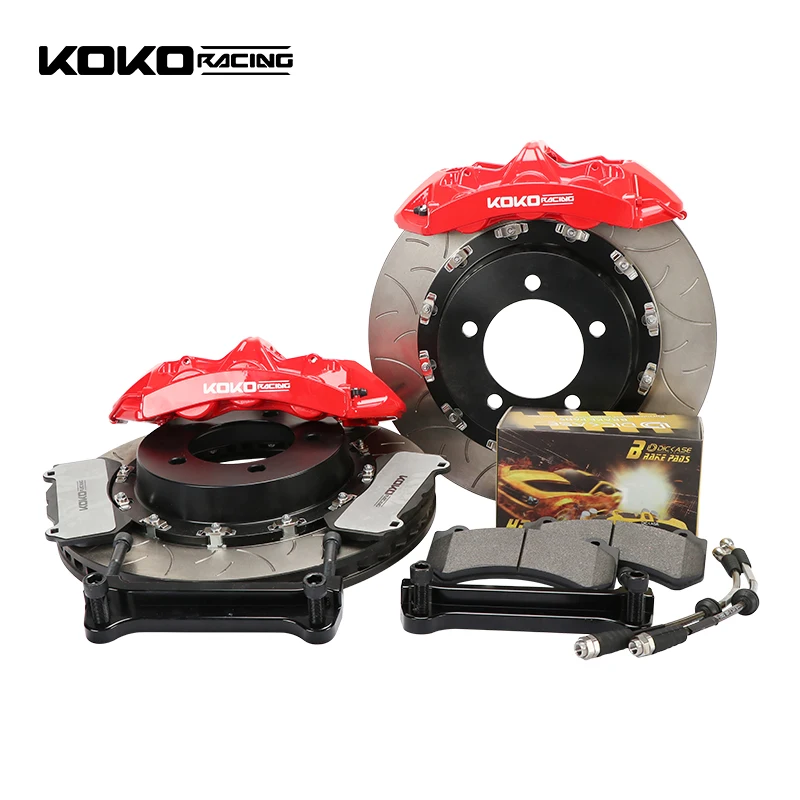 6 Pot Caliper Brake Auto Racing Car Modified Big Brake Kit Disk Rotors For Bmw 3 Series