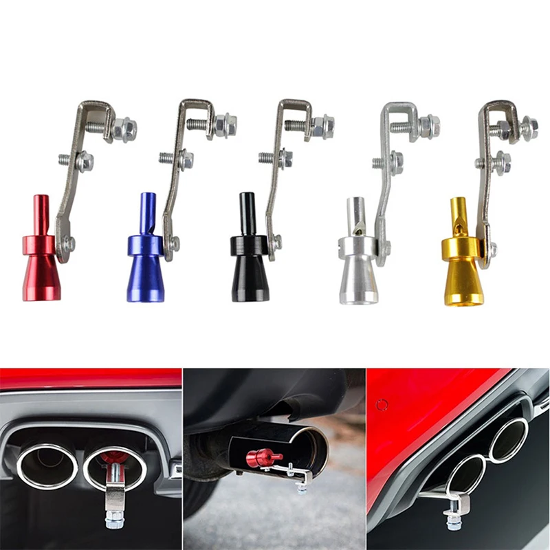 Exhaust Pipe Tip Tail Pipe Muffler Exhaust Flex Pipes Car Exhaust Catalytic Converter Motorbike Car Exhaust Fake Turbo Whistle