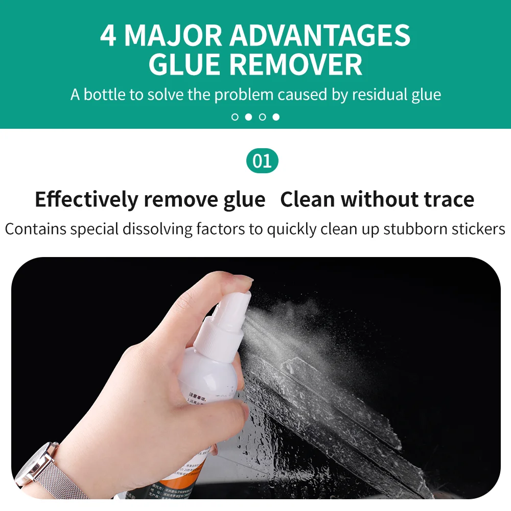 LUXIANIZI Super Glue Remover Debonder Household Acetone Cleaner For  Glass/wood board Glue Dissolving 100ml Degumming Agent - AliExpress